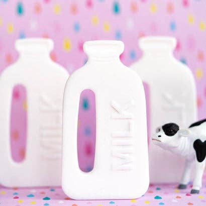 Silicone Baby Teether – Milk Bottle Shape