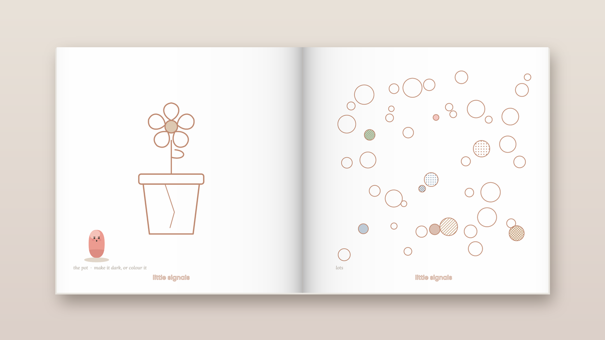 Little Signals: Doodle - A Book Where Every Page Is Already Started