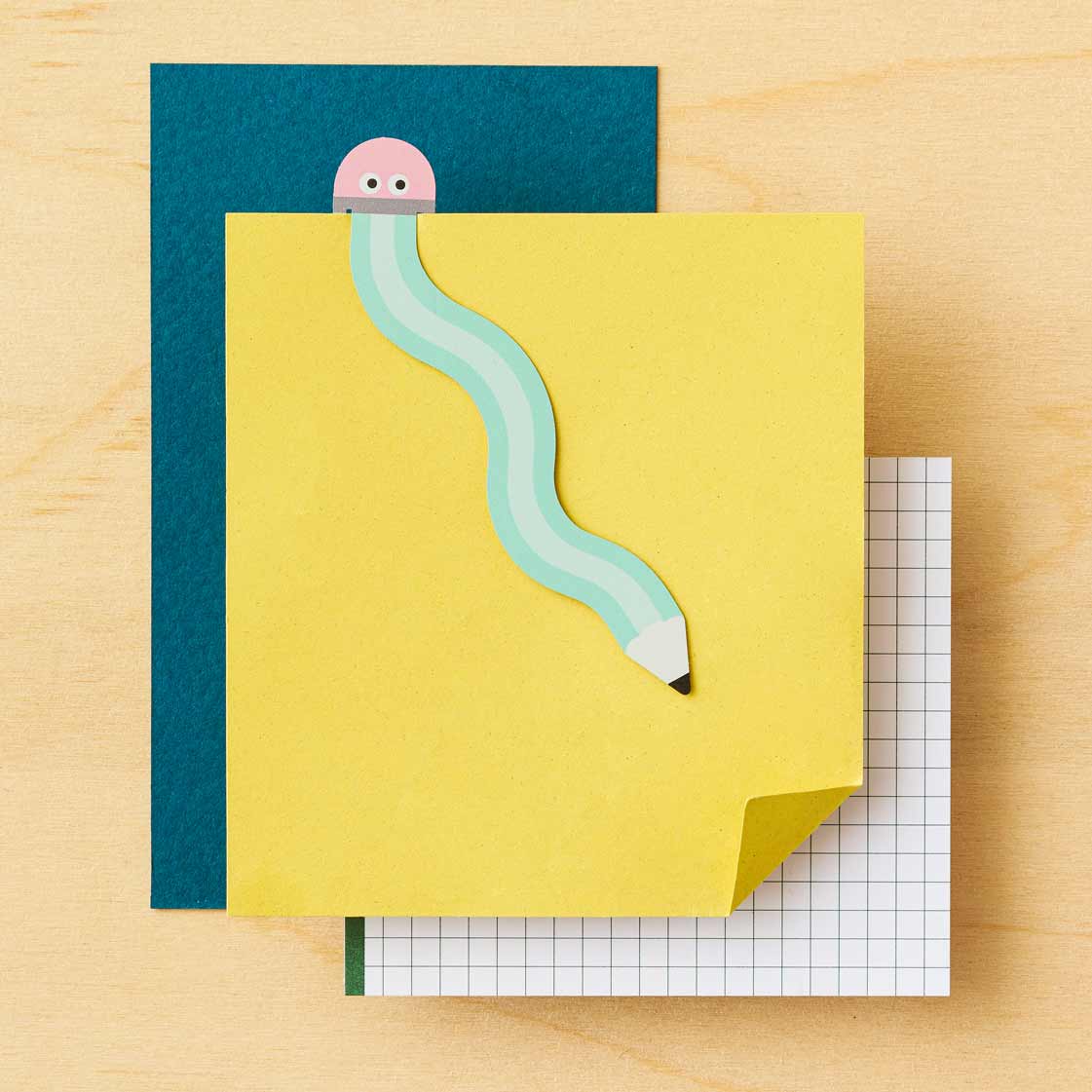 Bookmark - Blue Pencil Page Marker