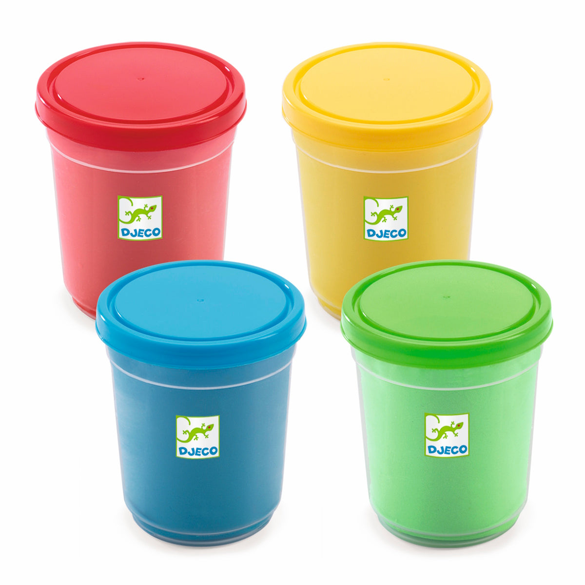 This set includes four vibrant tubs of ultra-soft, non-toxic modeling dough, perfect for sparking creativity and enhancing fine motor skills.