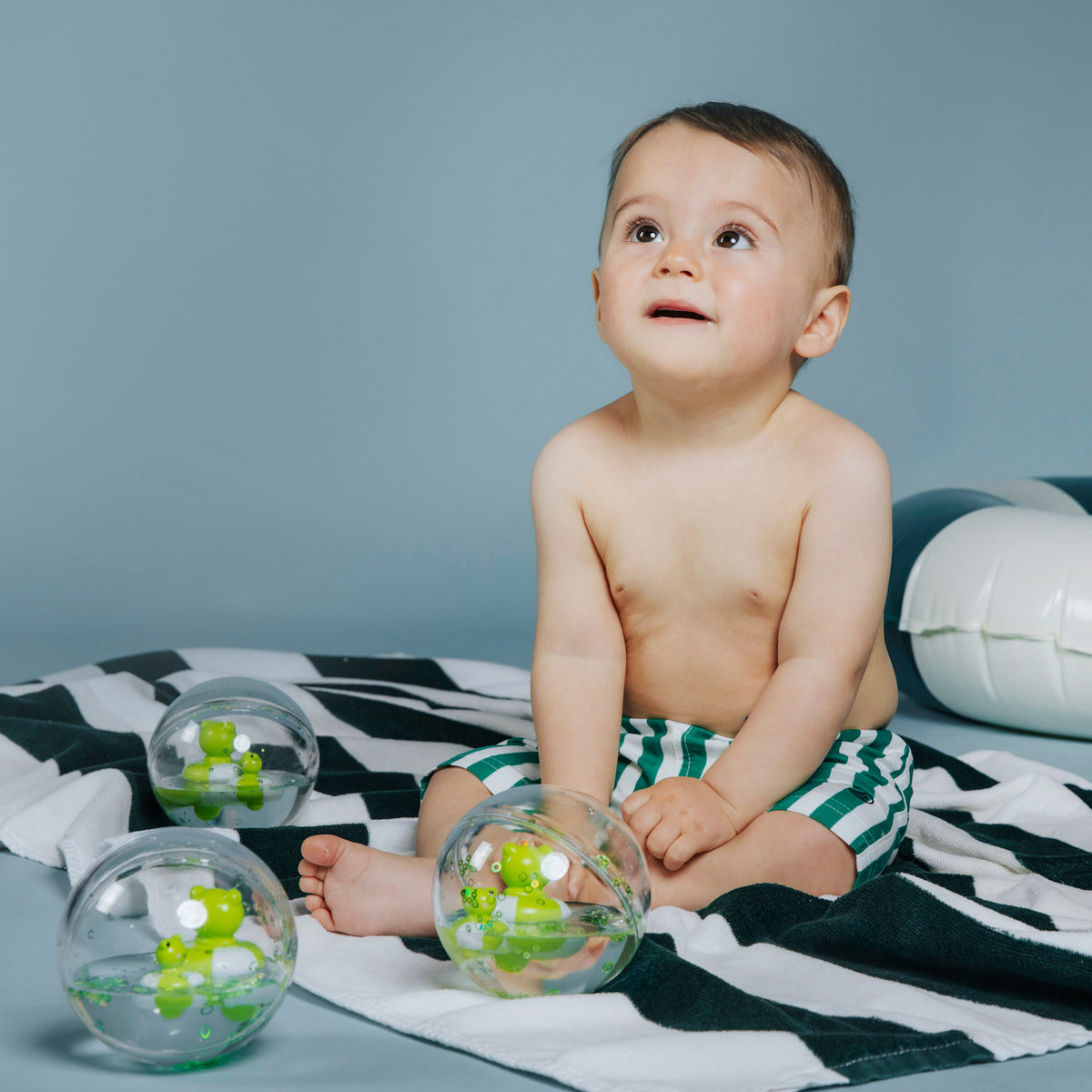 Petit Boum Sensory Toy Happy Bubbles - Froggies