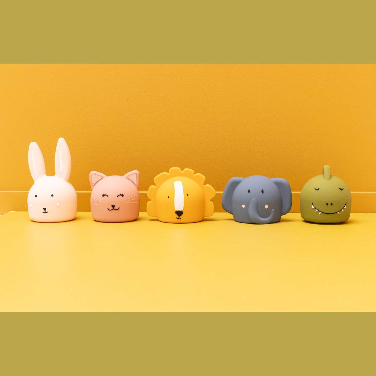 Soft Silicone Night Light - Mr. Dino