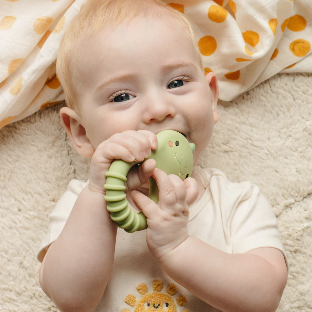 Tiger Tribe Silicone Teether - Dino