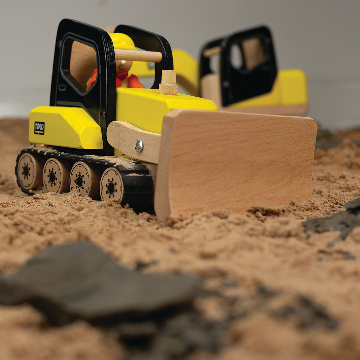 Wooden Bulldozer