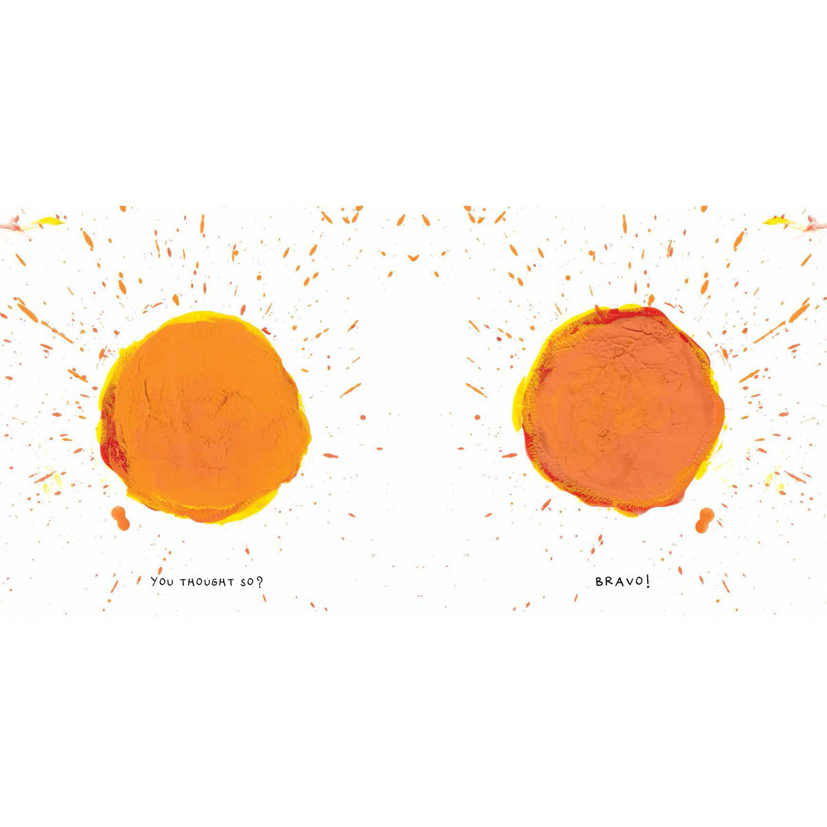 Mix It Up Book Orange Colour Spots Page BOOK40575