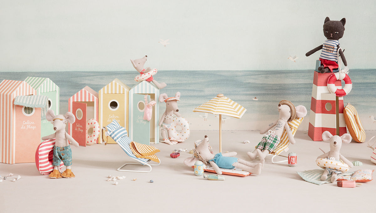 Maileg Mice on Holiday