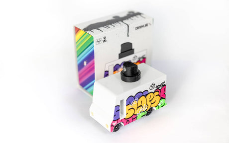 Candyvan - Graffiti Redux - Wooden Diecast Toy Car Candylab