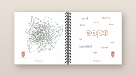 Little Signals: Doodle - A Book Where Every Page Is Already Started