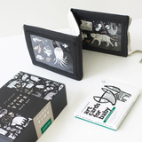 Baby Tummy Time Gallery Gift Set with Contrast Flash Cards