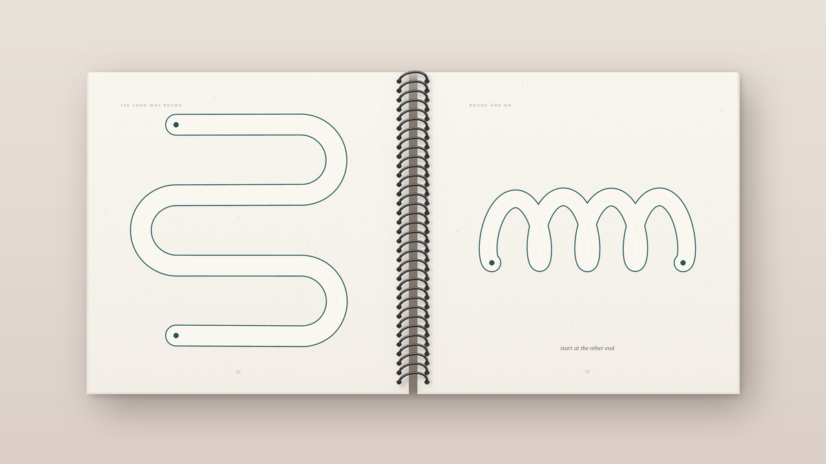 Trace — A Book You Follow With a Finger