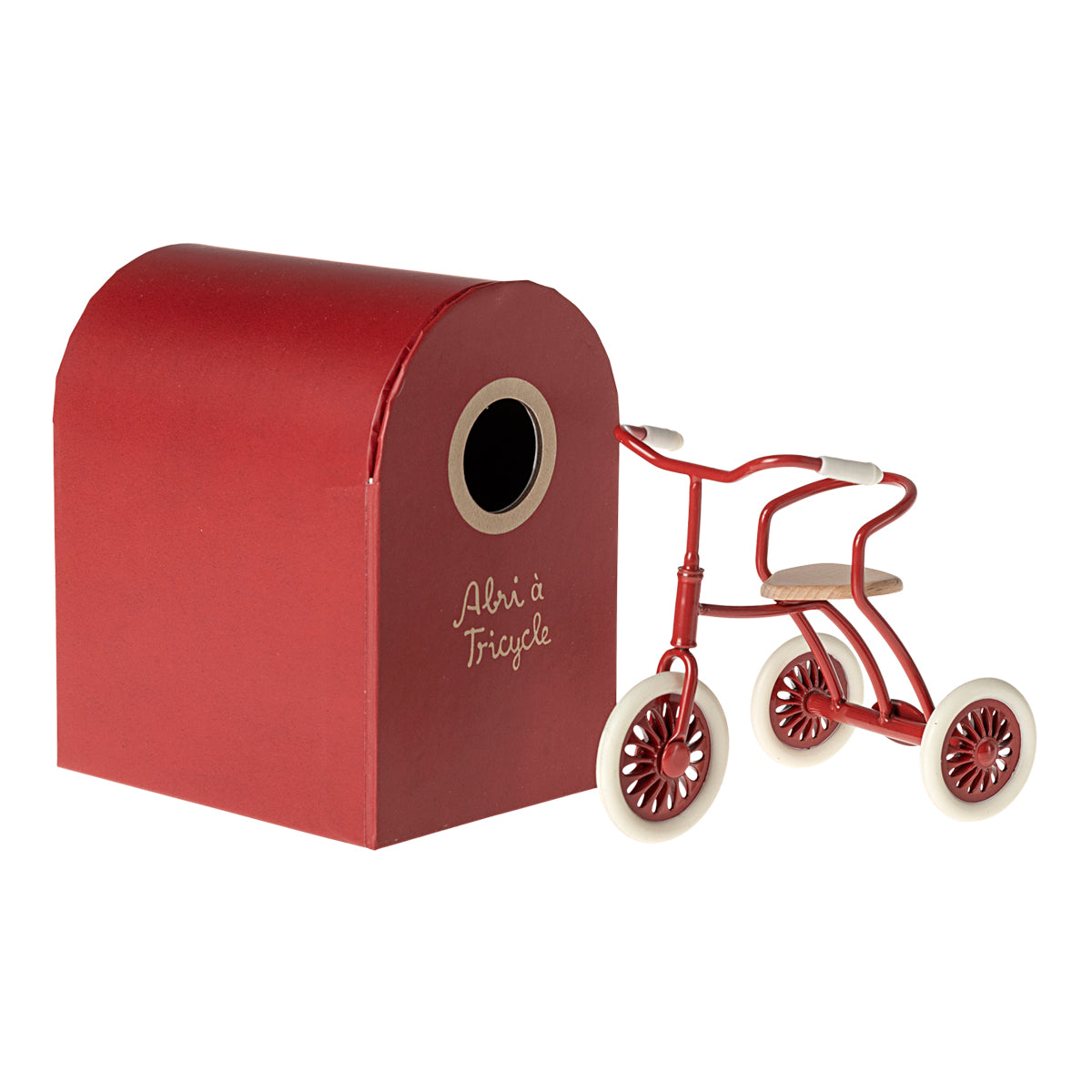 Maileg Tricycle, Mouse  - Red