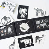 Baby Tummy Time Gallery Gift Set with Contrast Flash Cards