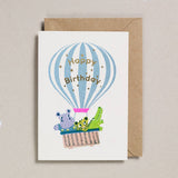 Confetti Pets Card - Hot Air Balloon