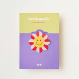 Bookmark - Smiley Flower Page Marker, 1970's retro design