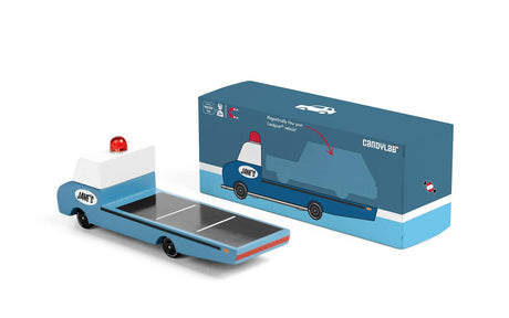 Jane's Tow Truck - Wooden Diecast Toy Car Candylab