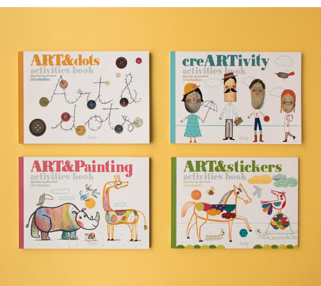 Art & Dots Activities Book by Londji