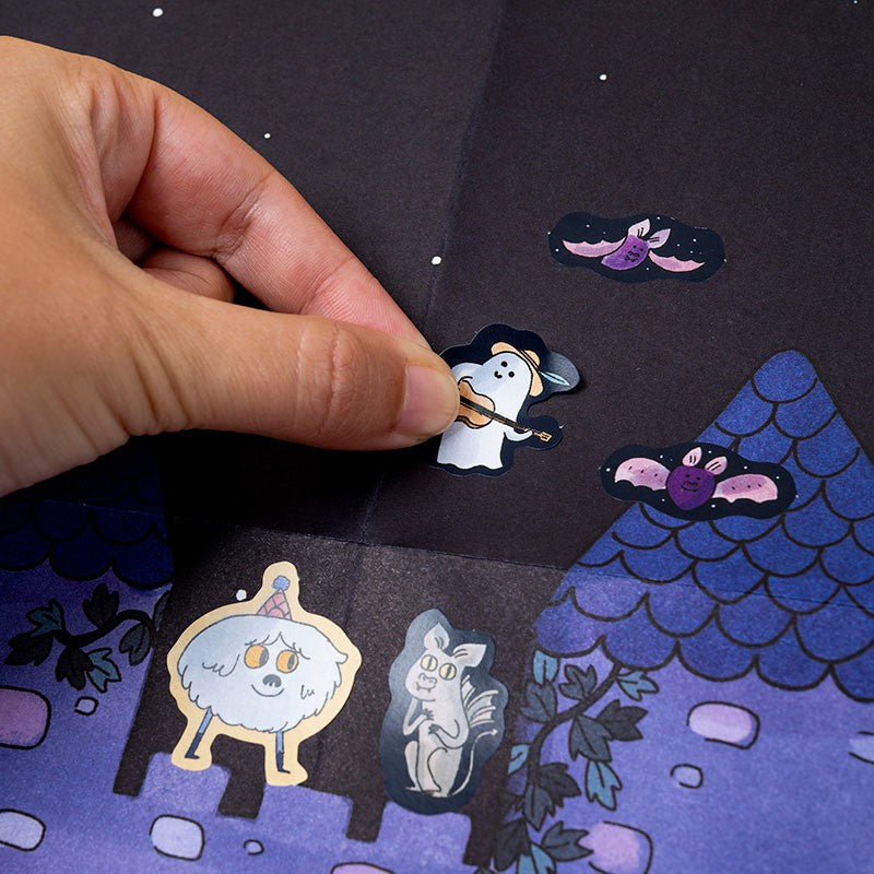 Londji Enchanted Castle Poster and Stickers