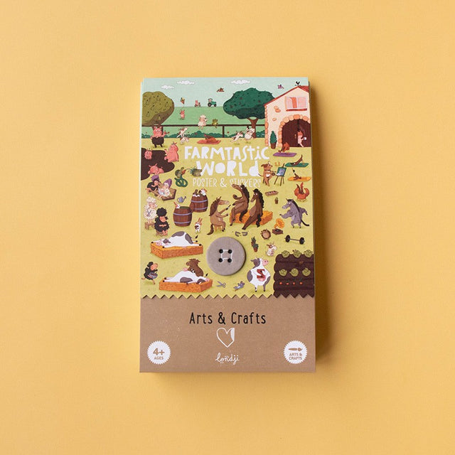 Londji Farmtastic World Poster and Stickers