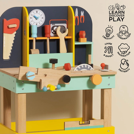 Alex's Wooden Toy Work Bench
