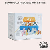 Le Toy Van wooden Noah's Ark shape sorter packaging in recyclable box.
