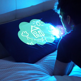 Glow Sketch Bedtime Pillowcase - Dream Cloud