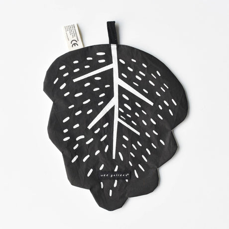 Leaf Crinkle - Organic Fabric Baby Crinkle Paper Toy