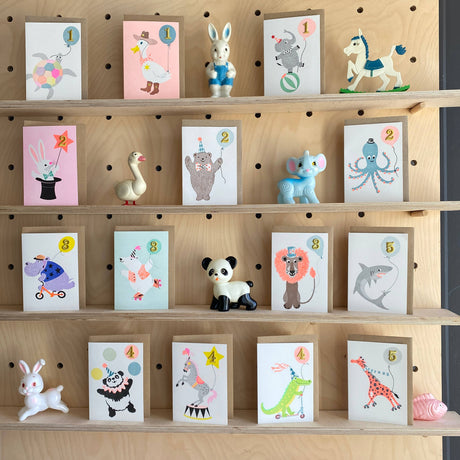 Confetti Pets Card Age 5 - Giraffe