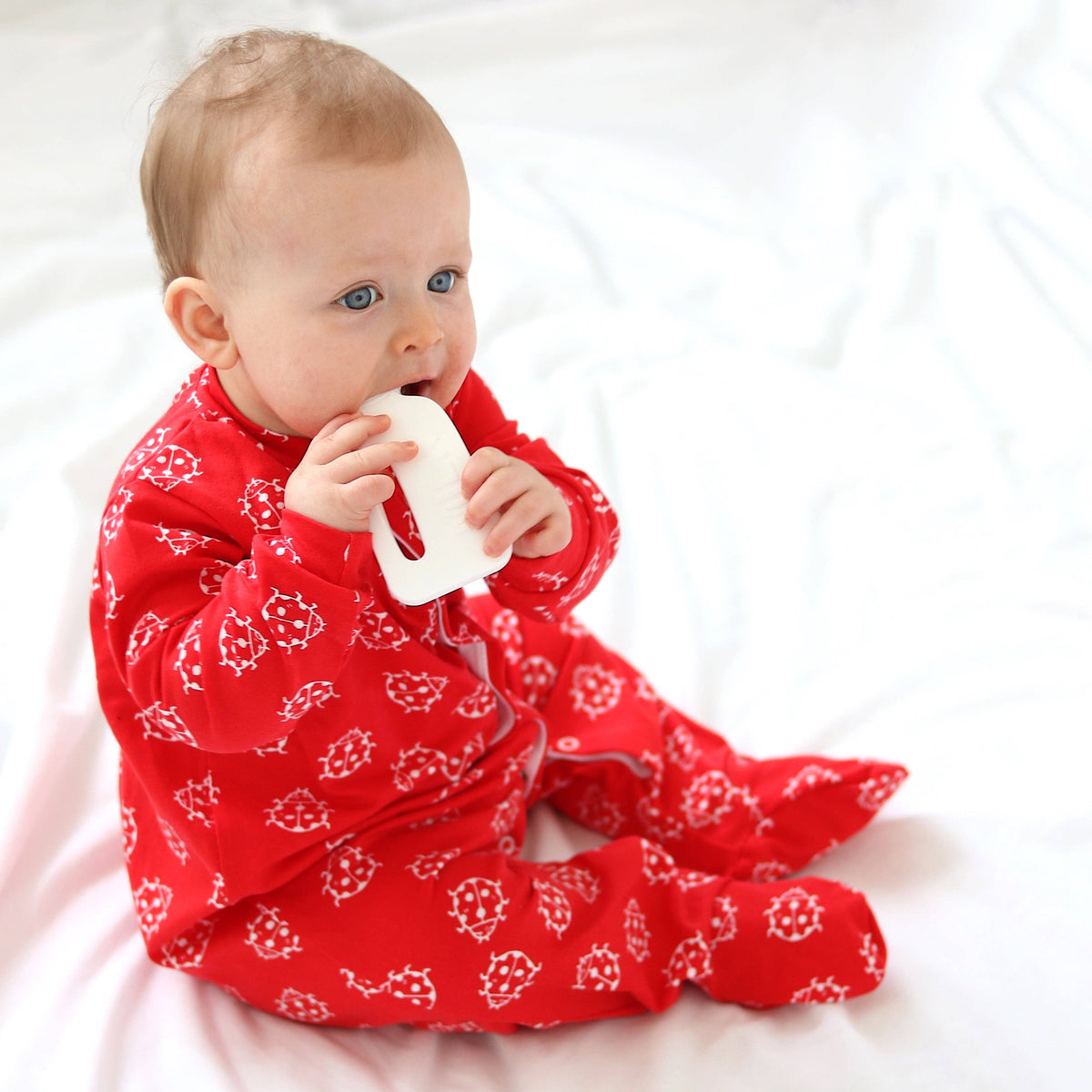 Silicone Baby Teether – Milk Bottle Shape