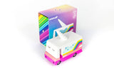 Candyvan - Unicorn - Wooden Diecast Toy Car Candylab