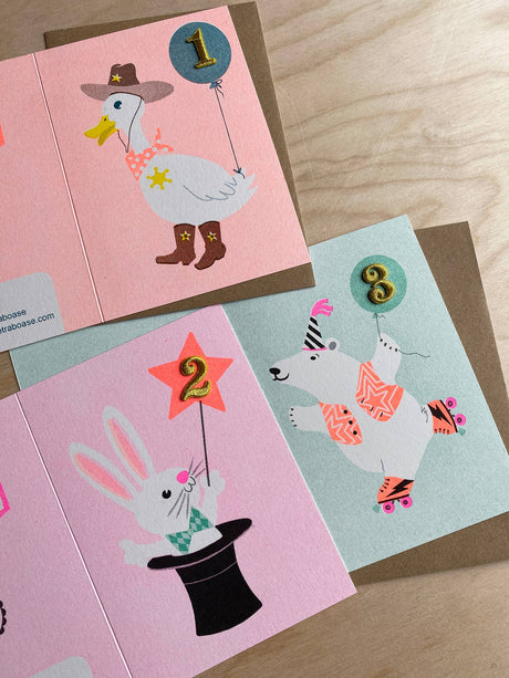Confetti Pets Card Age 1 - Duck