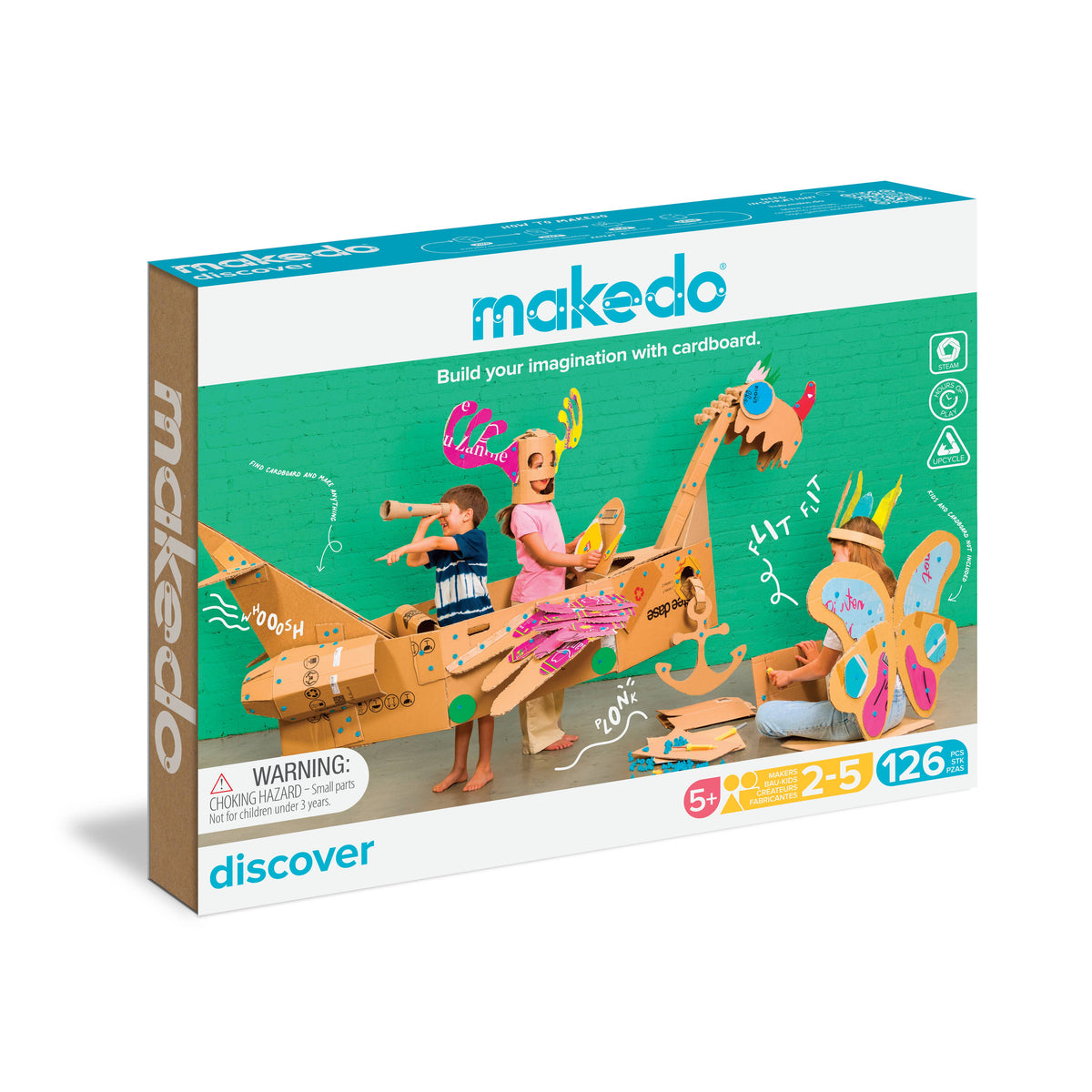 DISCOVER | Makedo Cardboard Construction Kit