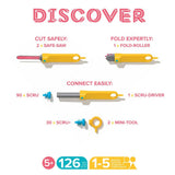 DISCOVER | Makedo Cardboard Construction Kit