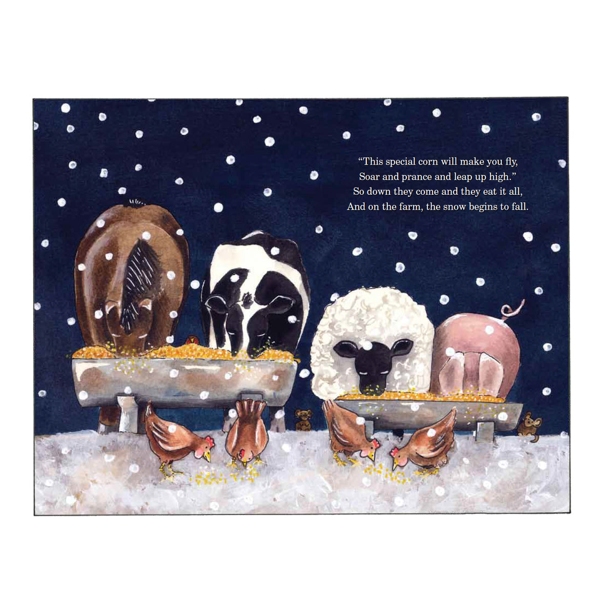 Farmer Christmas Festive Farmyard
