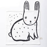 Bunny Snuggle Blanket - Organic Cotton Baby Lovey