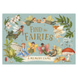 Box cover for "Find the Fairies: A Memory Game" with illustrated fairies, flowers, and a red mushroom.