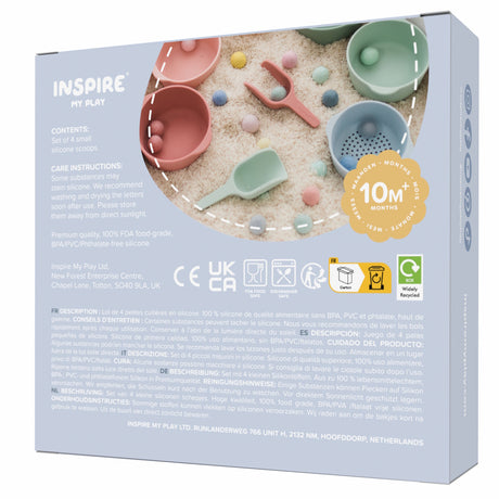 Inspire My Play Mini Scoop Set - Pastels