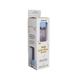 A boxed Jellystone Baby Calm Down Bottle in blue, with packaging that describes it as a magical sensory toy for focus and relaxation.