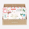 Meri Meri Letter to Santa Kit featuring festive holiday envelopes and a reindeer design.