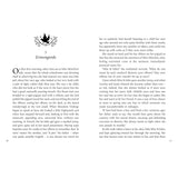 Interior pages 26 and 27 of A Little Princess, featuring a bird illustration and the start of chapter 3, Ermengarde.