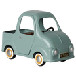 Light blue Maileg mouse truck miniature vintage toy car.