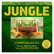 Jungle: A Photicular Book cover by Dan Kainen and Kathy Wollard, featuring a close-up of a green tree frog.
