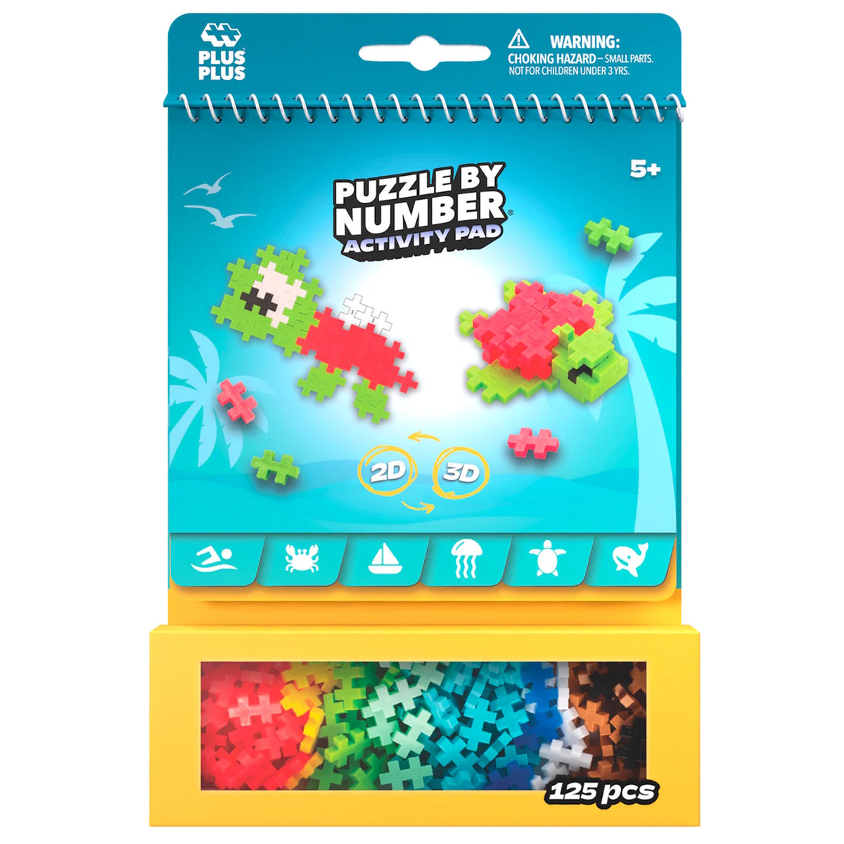 Plus Plus Activity Pad - Ocean