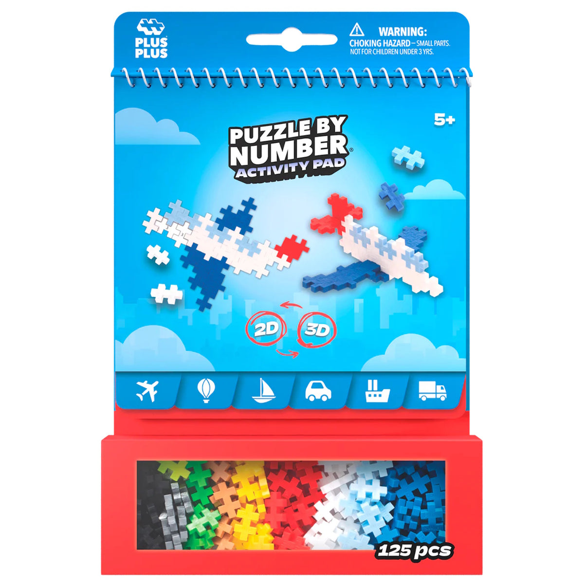 Plus Plus Activity Pad - Transportation
