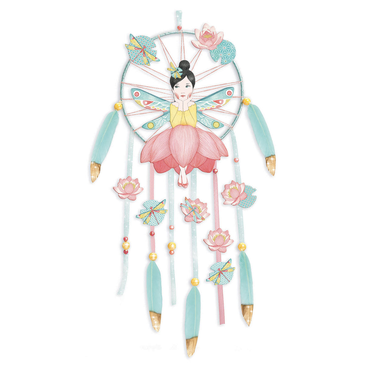 DIY Dreamcatcher - Lotus Fairy