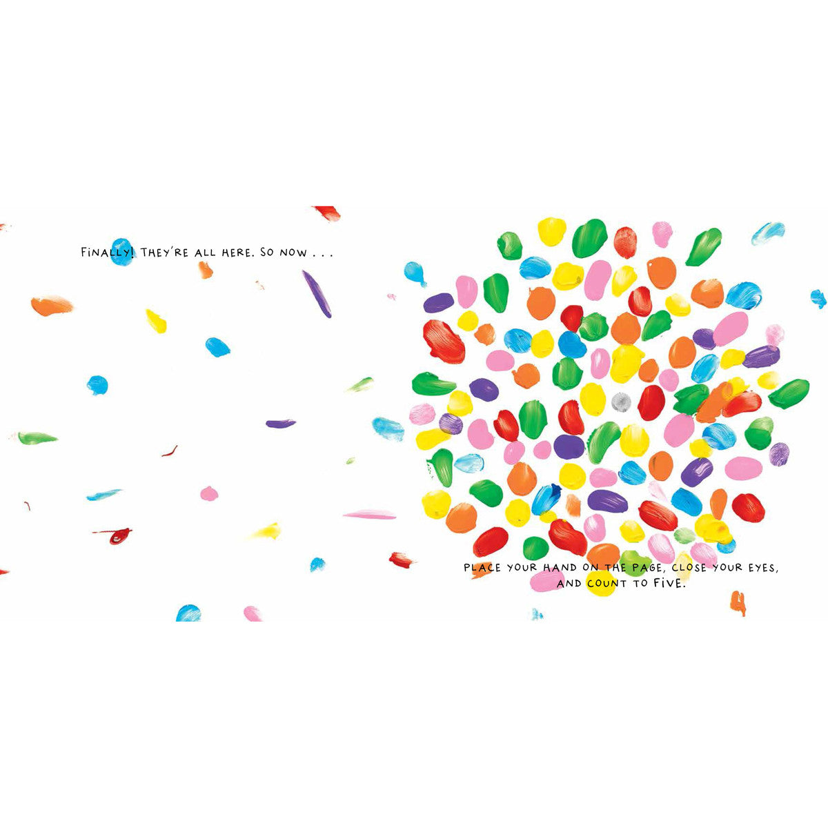 Mix It Up Book Multi-Coloured Spots Page BOOK40575