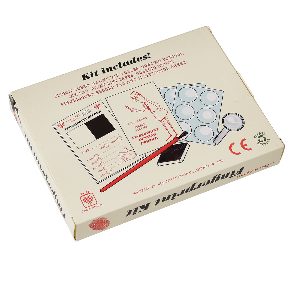 Secret Agent Finger Print Kit